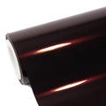 Glossy Metallic Black Rose Vinyl Wrap