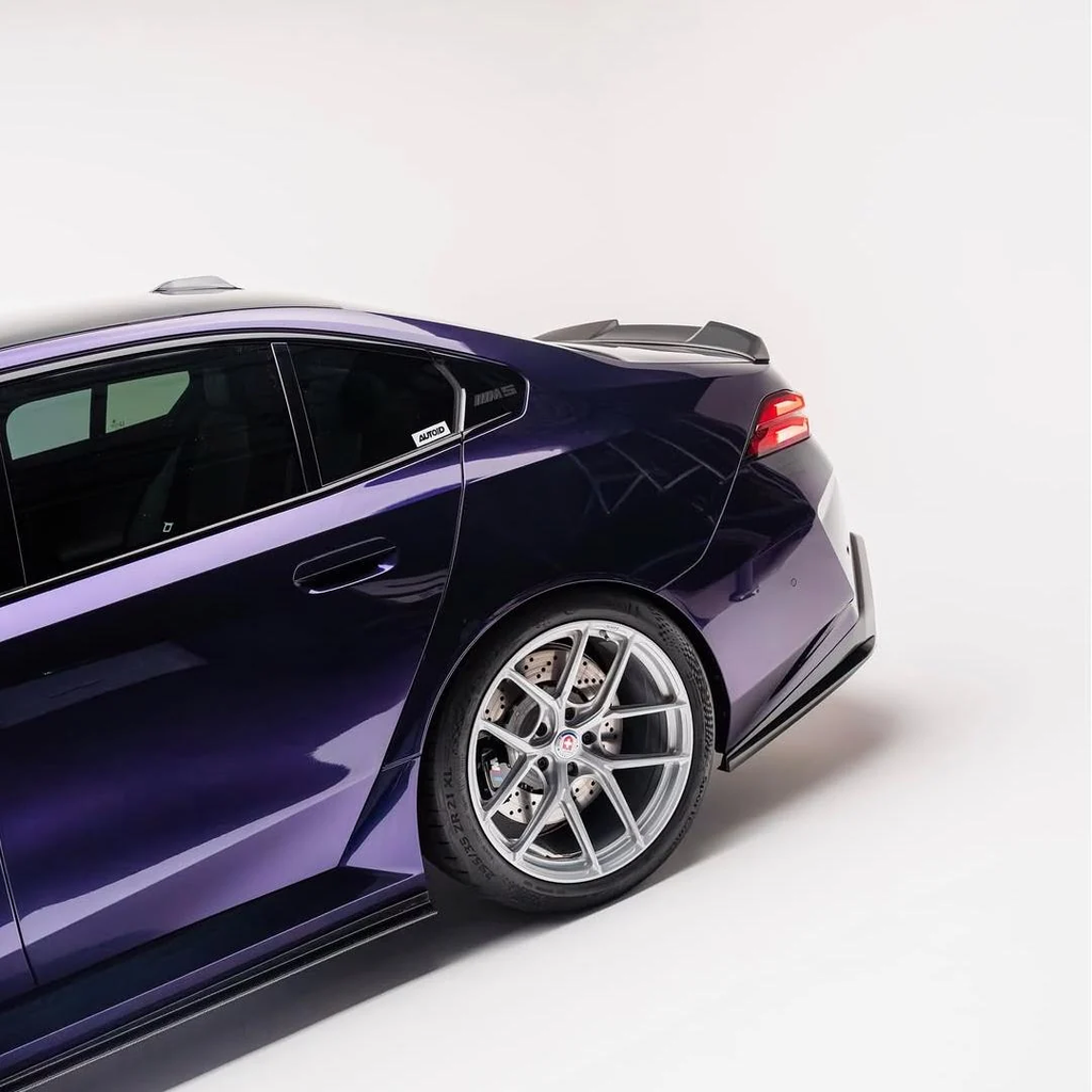 PET Glossy Metallic Midnight Purple Color PPF