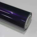 PET Glossy Metallic Midnight Purple Color PPF