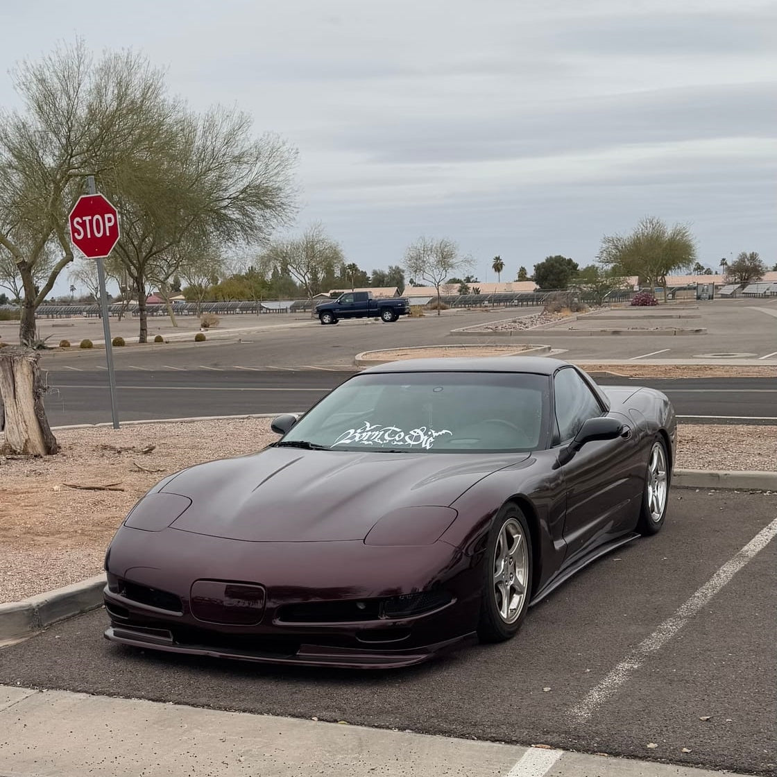 Glossy Metallic Black Rose Vinyl Wrap